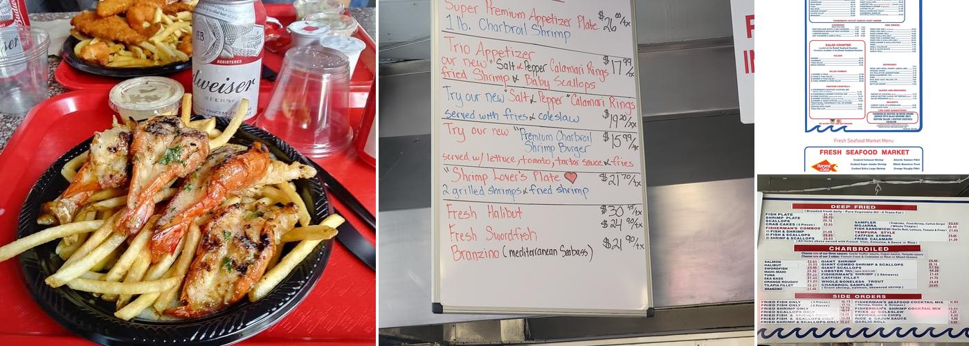 Fisherman's Outlet Menu