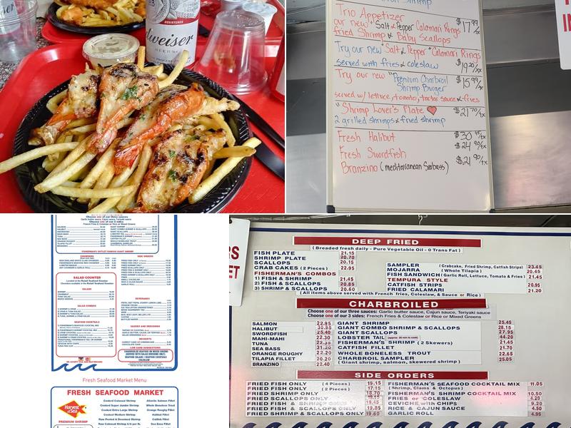 Fisherman's Outlet Menu