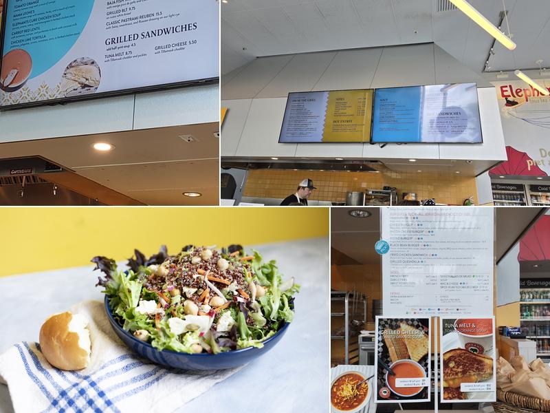 Flying Elephants at South Waterfront Menu