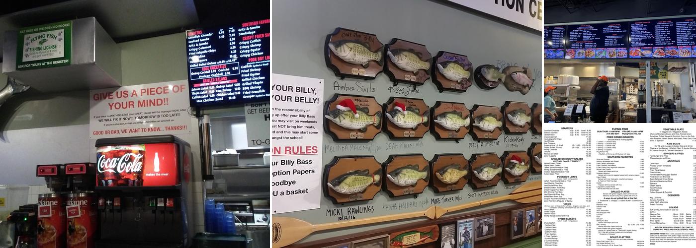Flying Fish Menu