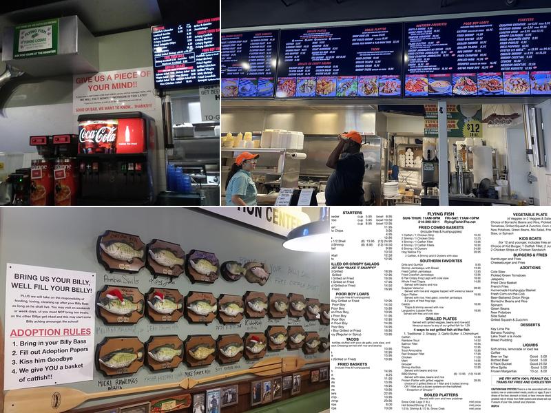 Flying Fish Menu