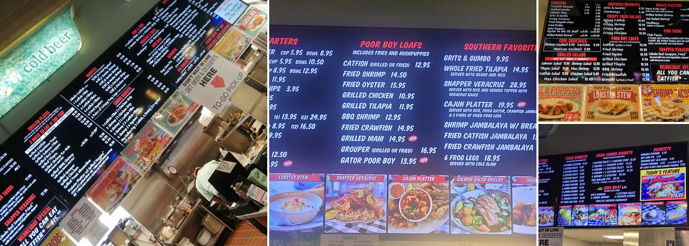 Flying Fish Menu