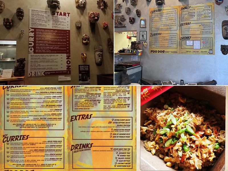 Foo Dog Curry Traders Menu