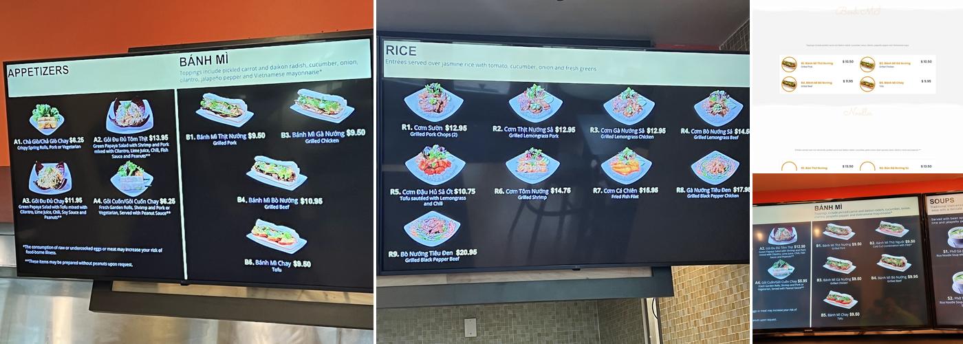 Four Sisters Grill Menu