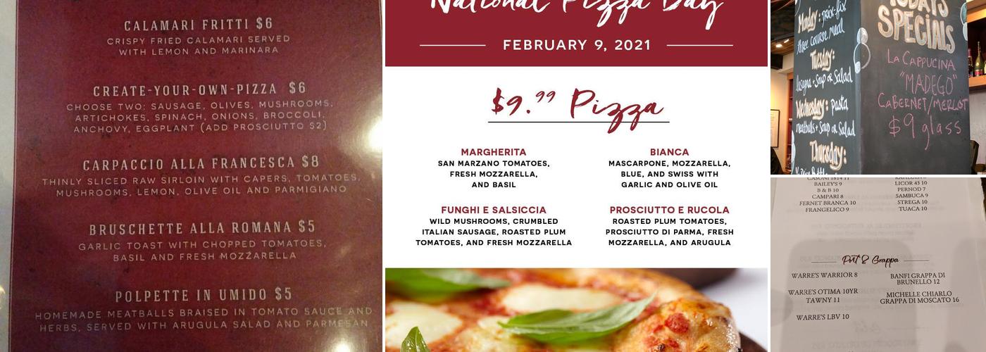 Francesca's Bryn Mawr Menu