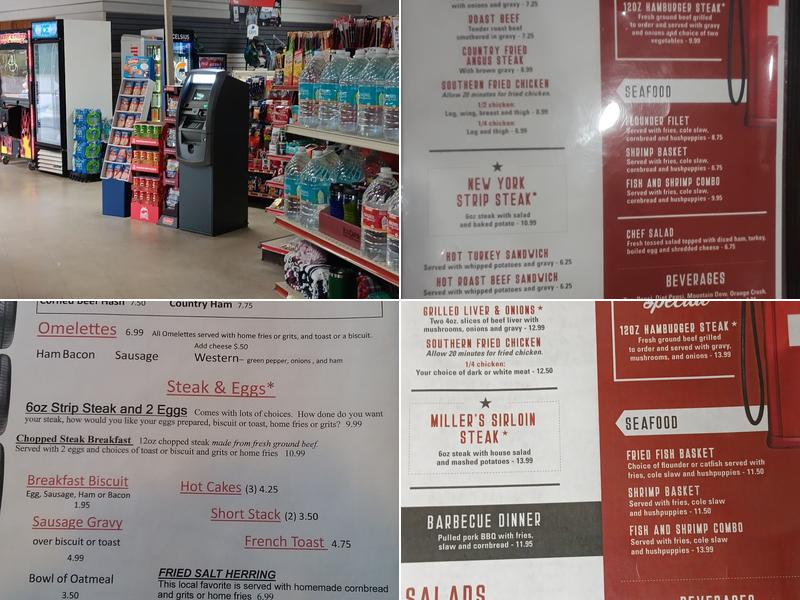 Frank's Trucking Center Menu