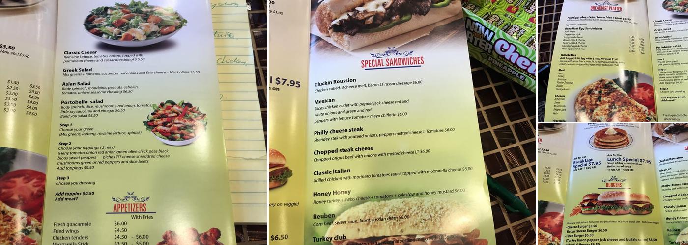 Frasko Deli Menu