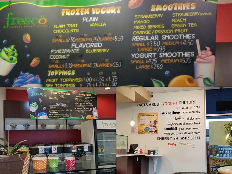 fresco Menu