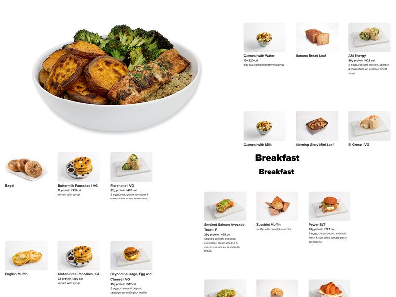 fresh&co Menu