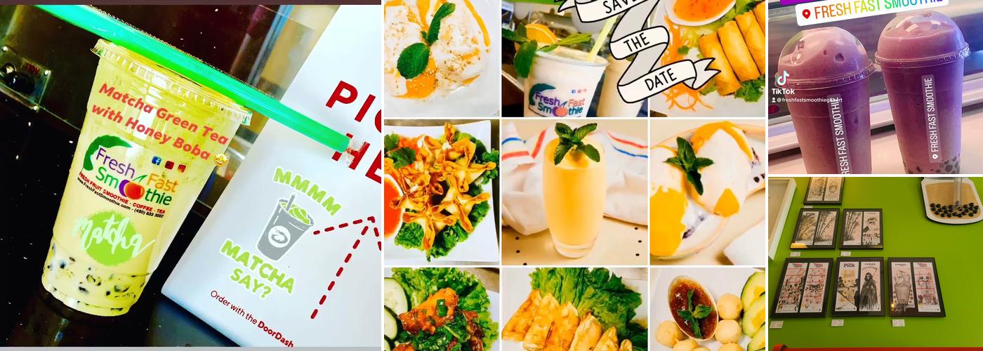 Fresh Fast Smoothie - COFFEE - Boba Tea Menu