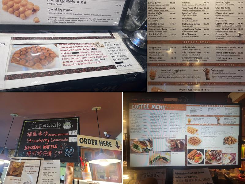 Fresh Roast Menu