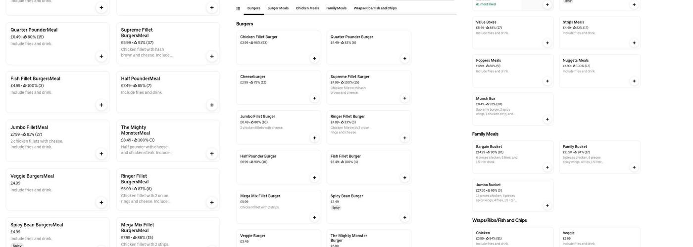 Golden Chicken London Menu