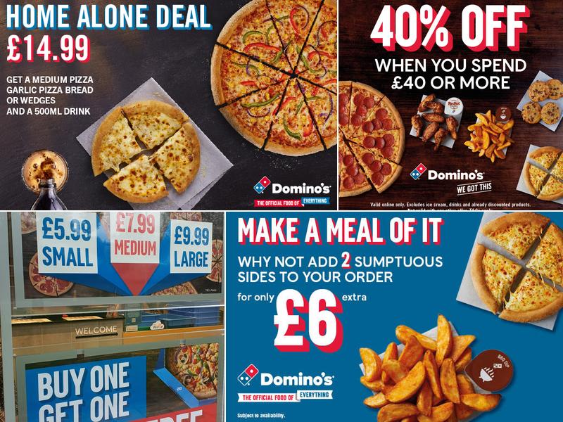 Domino's Pizza - Falkirk Menu