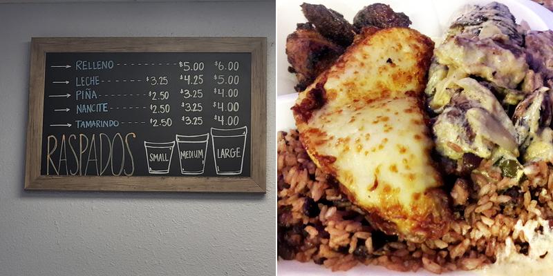 Fritanga Las Piedrecitas Menu