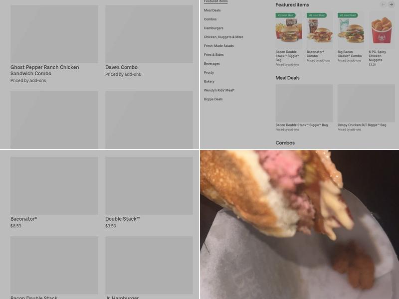 Wendy's Menu
