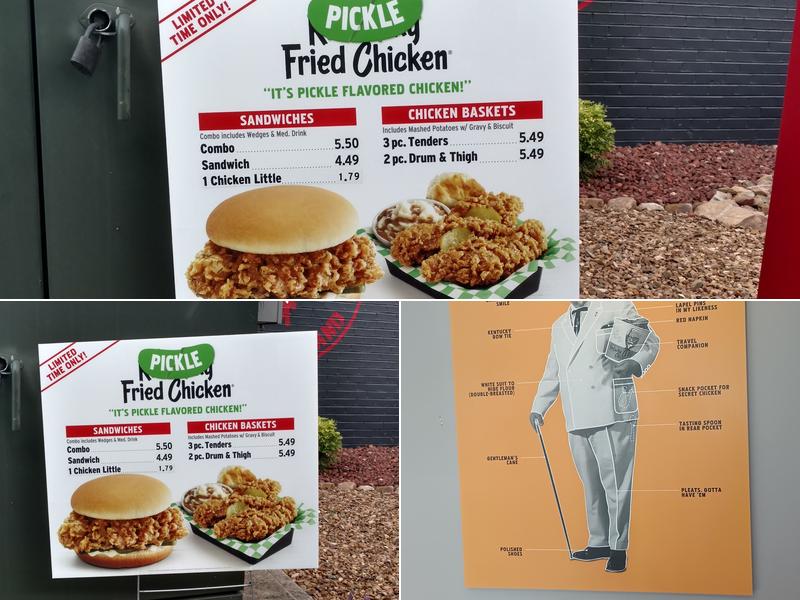 KFC Menu