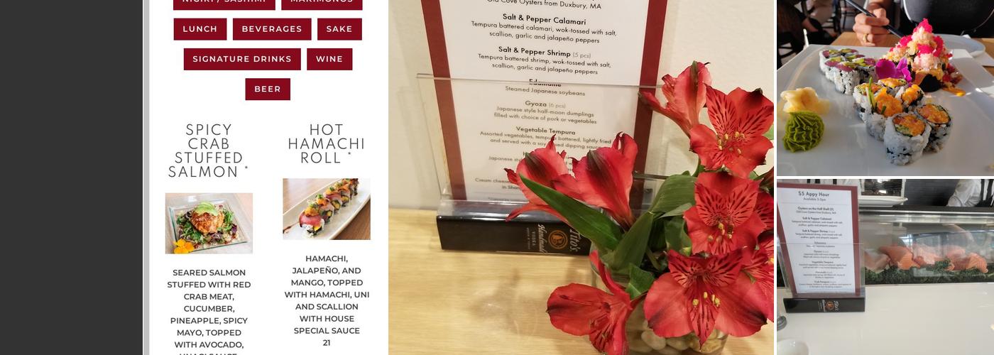 Fuji at Kendall Menu