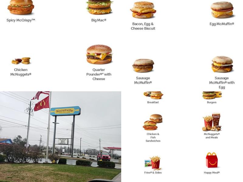 McDonald's Menu
