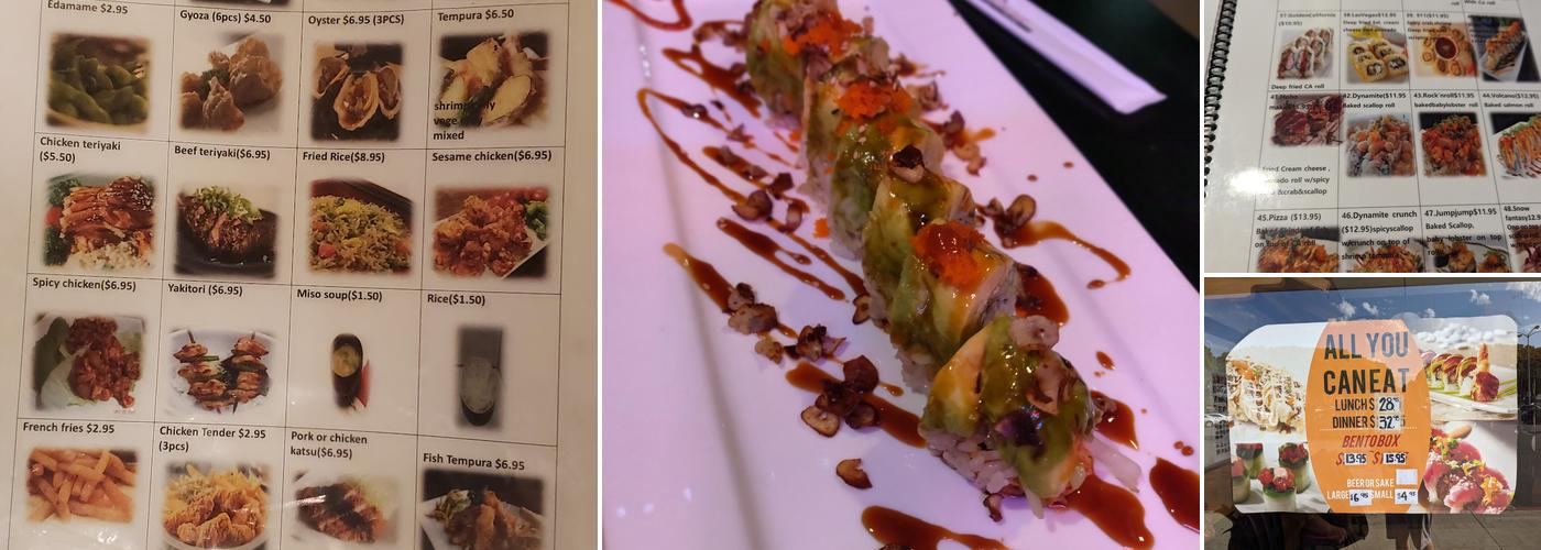 Sushi Fujiya Menu