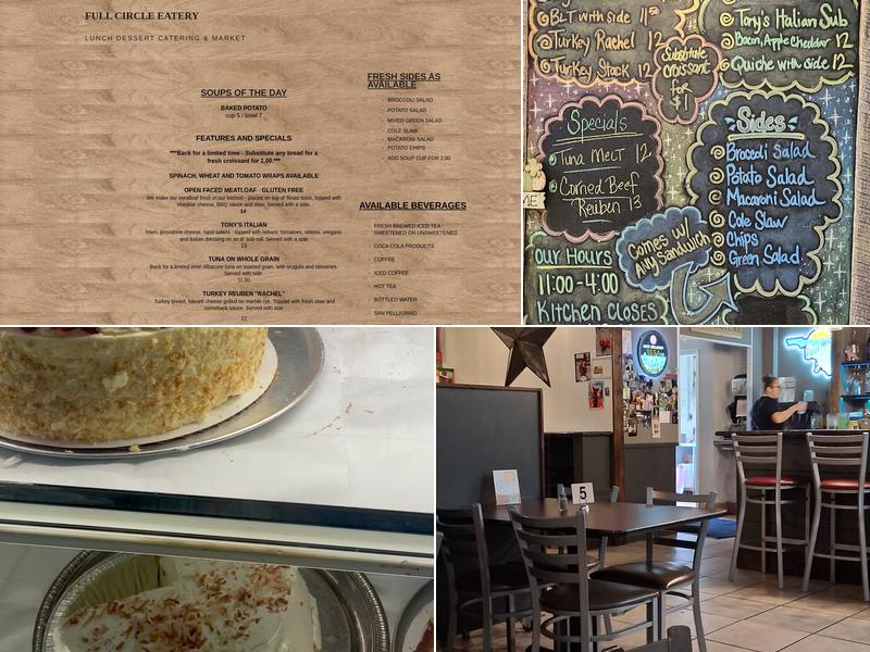 Full Circle Eatery Menu