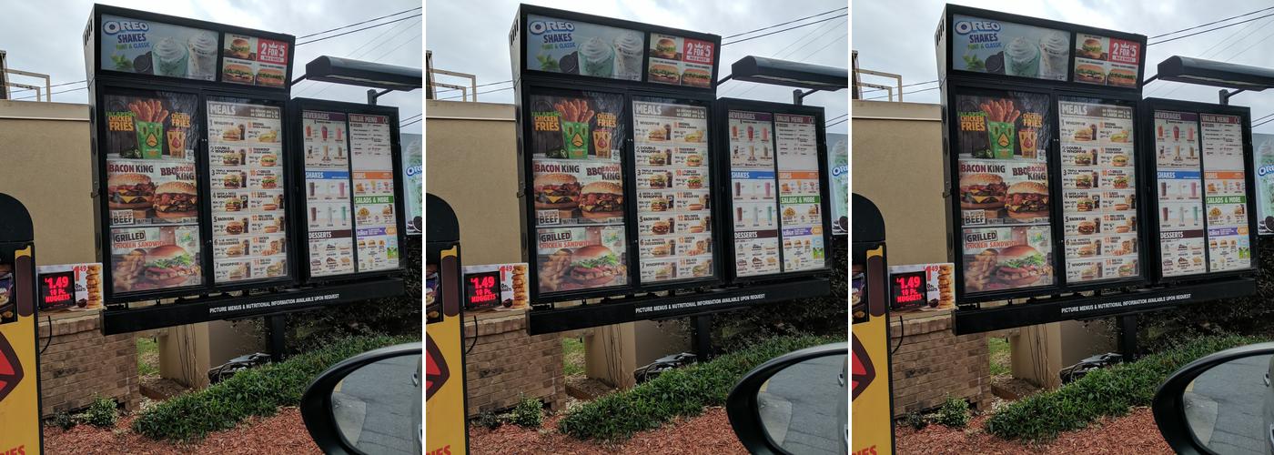 Burger King Menu
