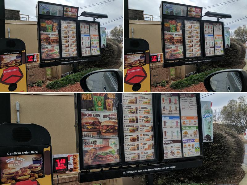 Burger King Menu