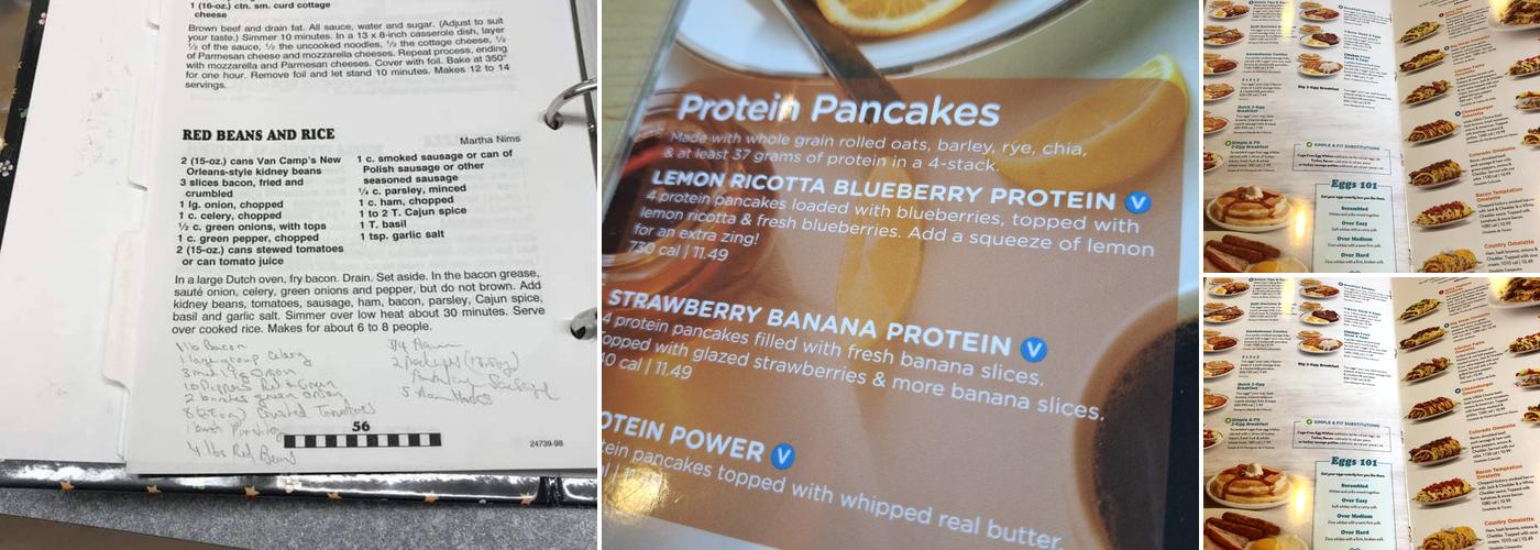 IHOP Menu