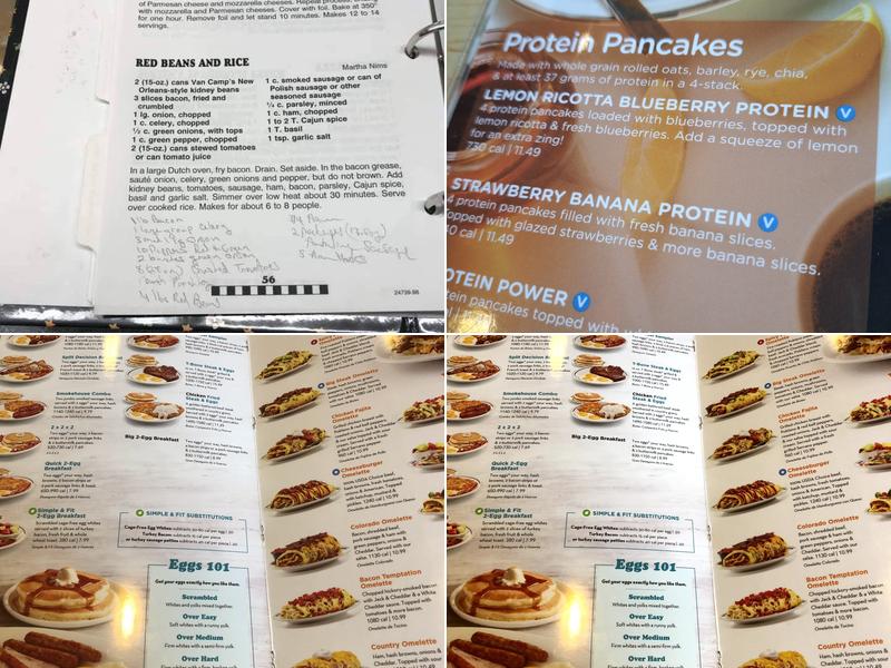IHOP Menu