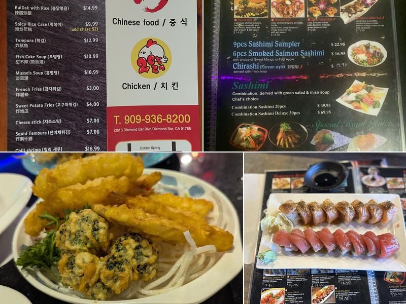 Fusion 2 Any 1 Sushi & Roll Menu