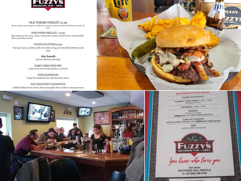 Fuzzy's Sports Pub & Grill Menu