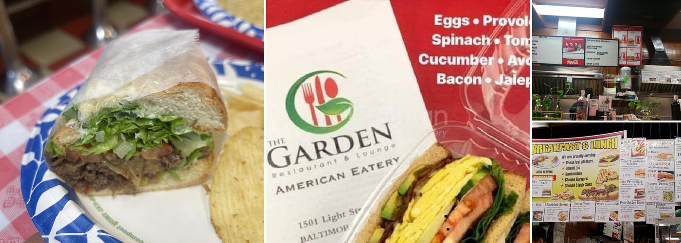 Garden American Eatery Menu