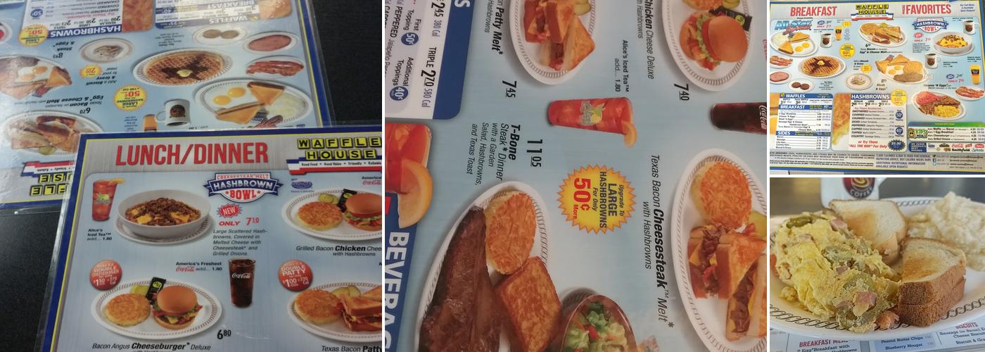 Waffle House Menu