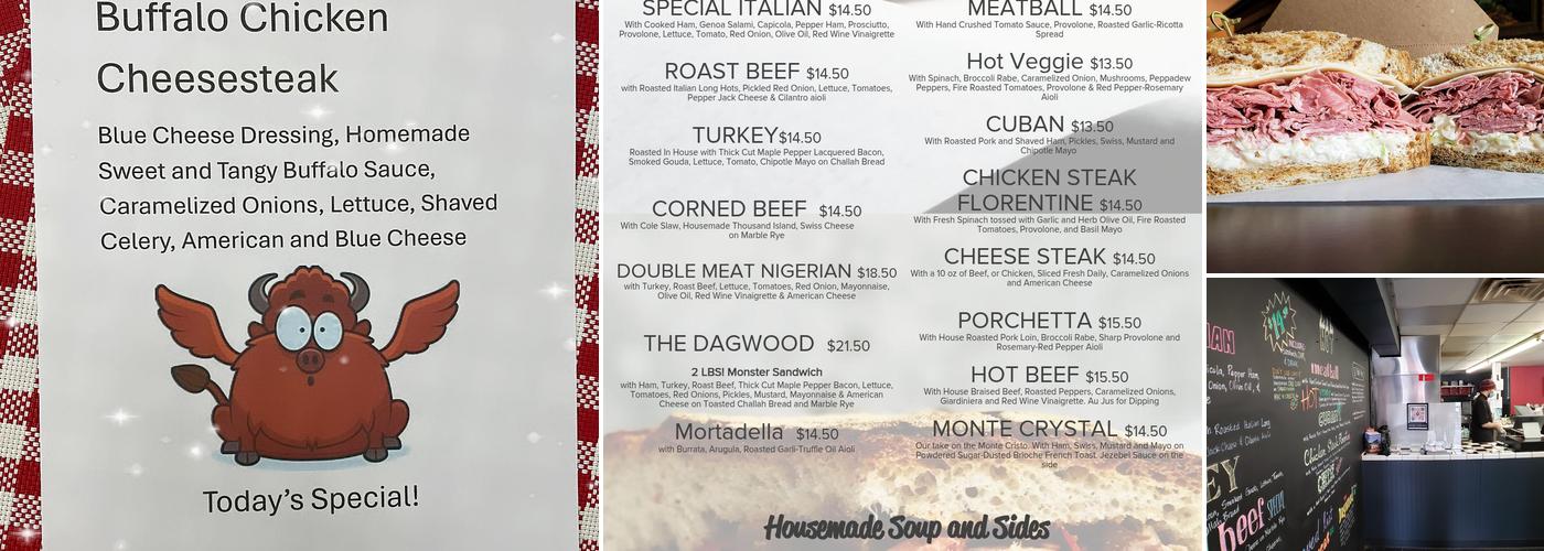 Gaudiello's Italian Hoagies Menu