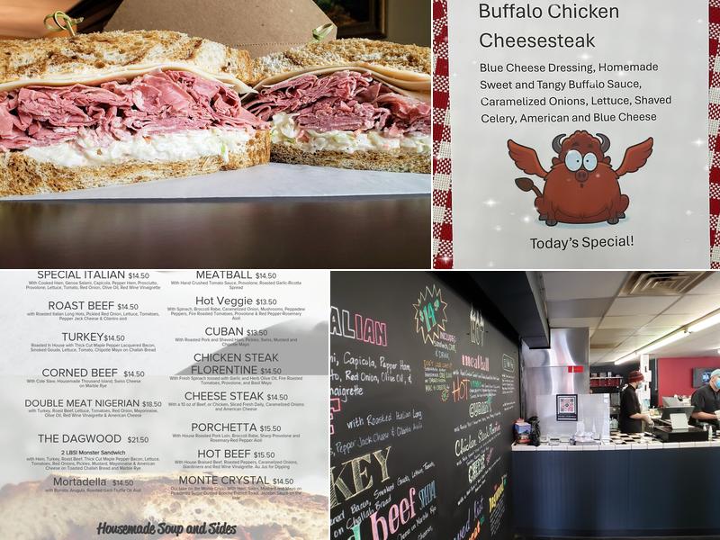 Gaudiello's Italian Hoagies Menu