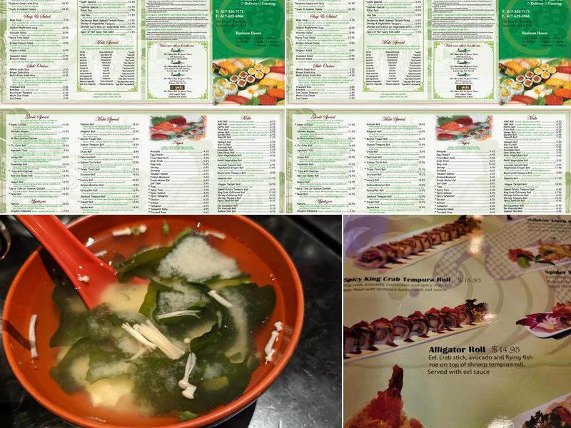 Genki Ya - Boston Menu