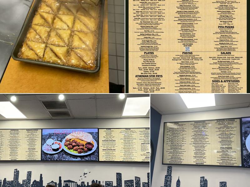 George's Famous Gyros And Pasta Menu