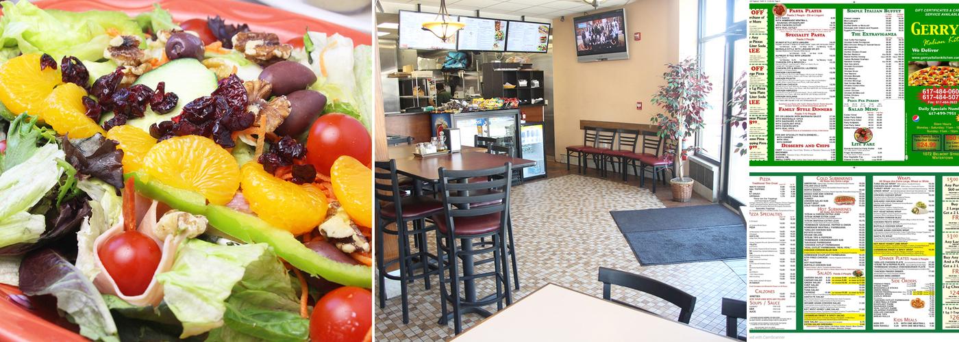 Gerry's Italian Kitchen Menu