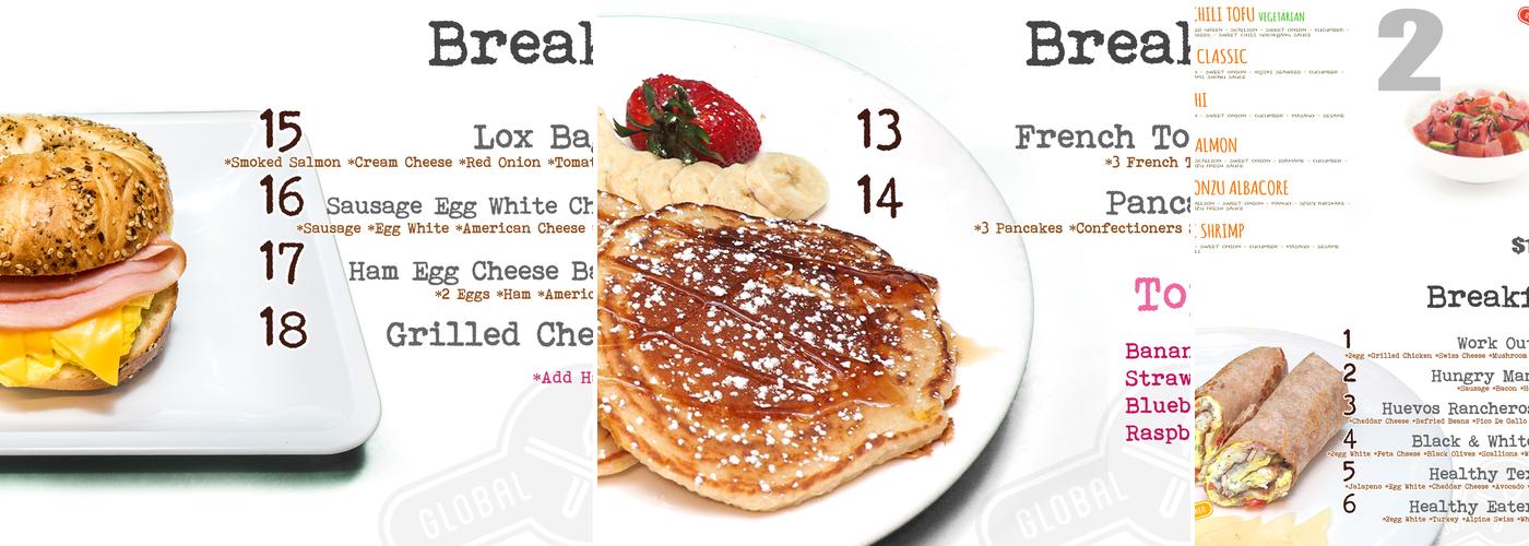 Global Kitchen Menu