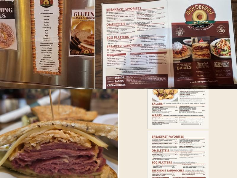 Goldbergs Fine Foods - Toco Hills Menu