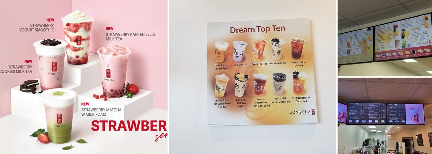 Gong Cha Menu