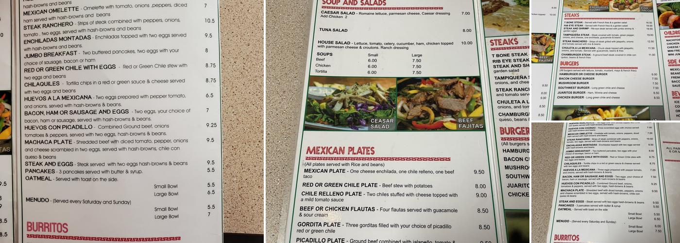 Good Coffee Menu
