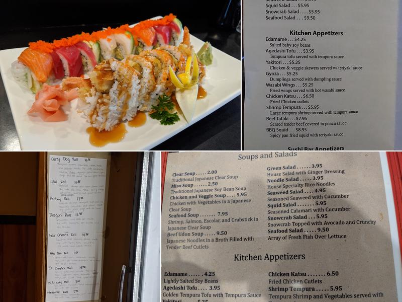Good Time Sushi Menu