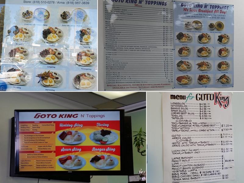Goto King N Toppings Menu