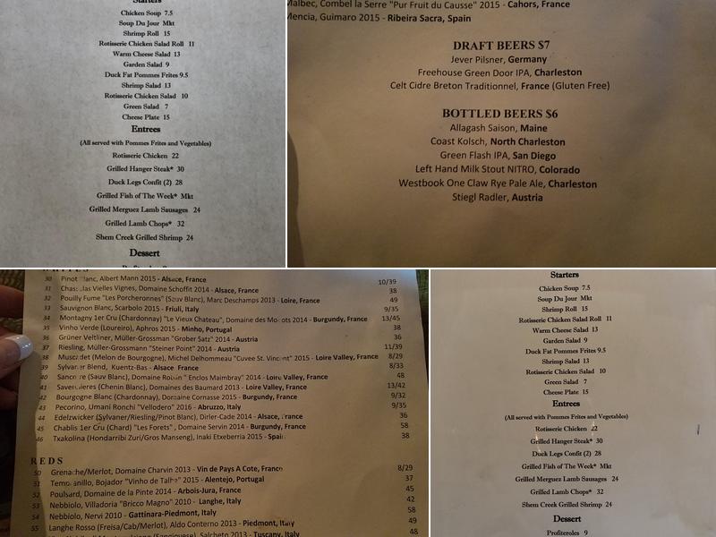 Goulette Rotisserie & Grill Menu