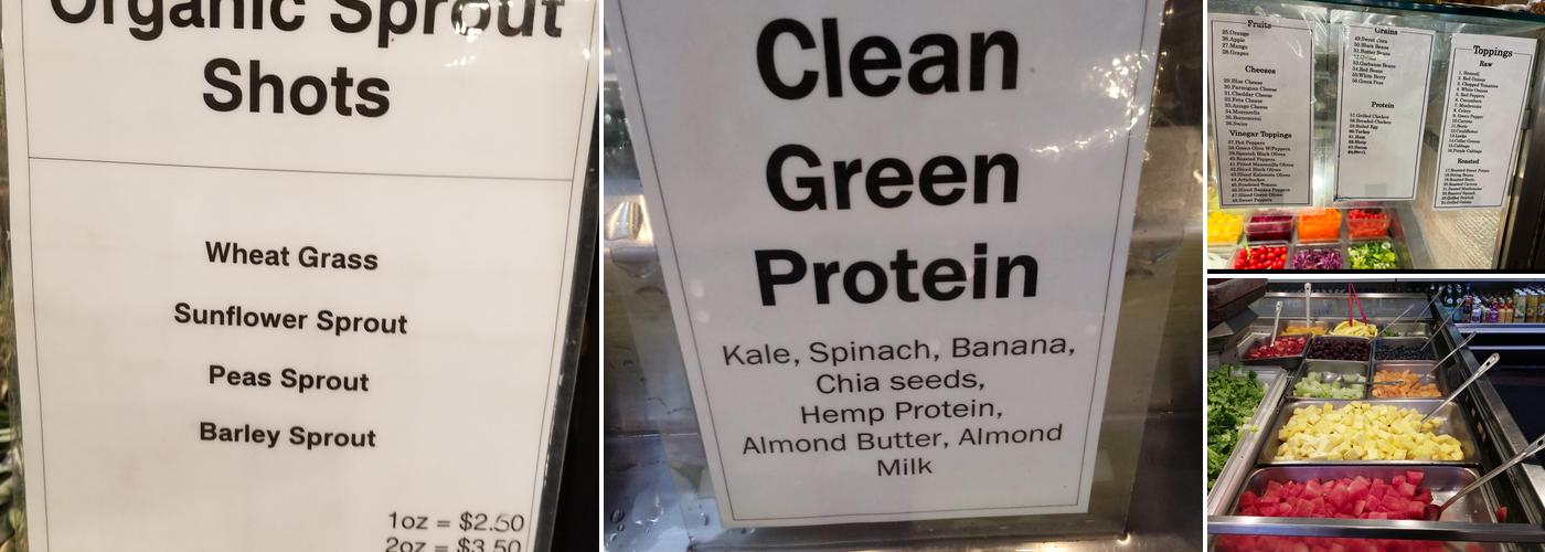 Gourmet Express Menu