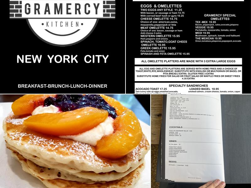 Gramercy Kitchen Menu