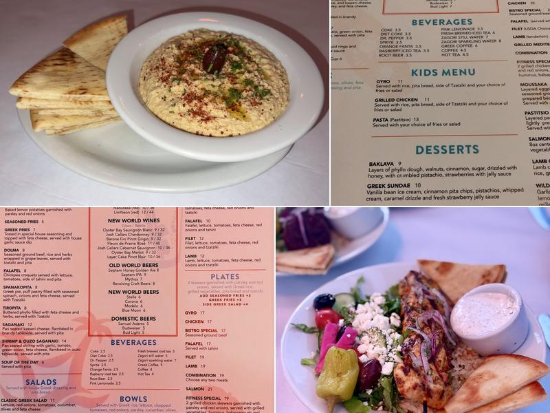 Greek Bistro | Authentic Greek Cuisine Menu