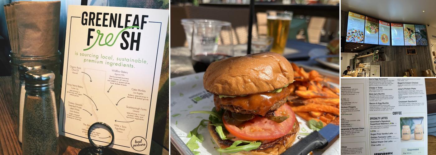 Greenleaf Kitchen & Cocktails Menu