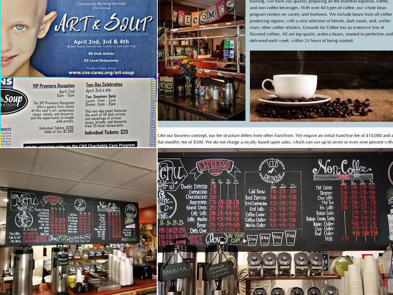 Grounds For Coffee Menu