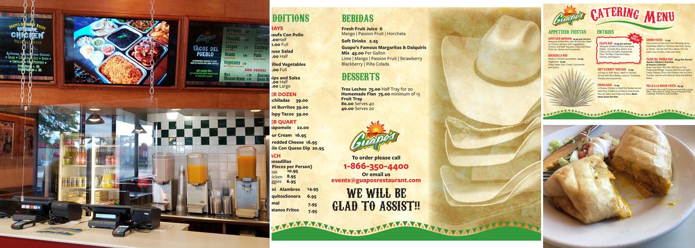 Guapo's Taqueria & Charcoal Chicken Menu